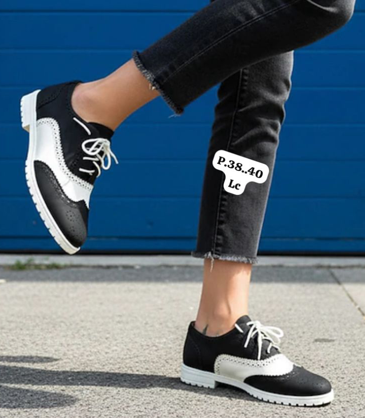 zapatos estilo Oxford o brogue